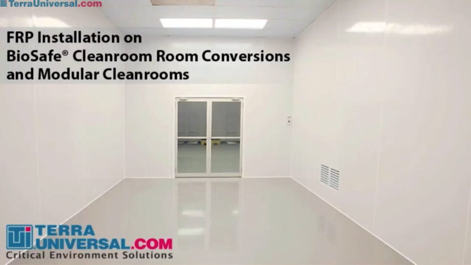 Cleanroom conversion system