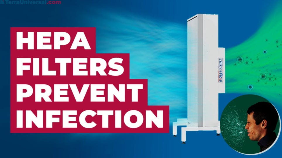 HEPA filters prevent infections