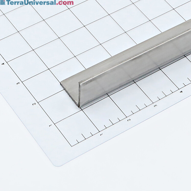Terra offers 20' 304 stainless steel angle in various measurements to meet fabrication needs.
