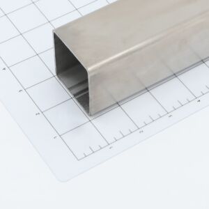 Stainless Steel Tube; 316, 1.75" x 1.75", .120" Thick, 20' Length, 180 HL Finish